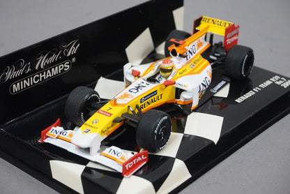 1:43 MINICHAMPS 400090007 Renault F1 Team R29 F.Alonso 2009 #7 ING