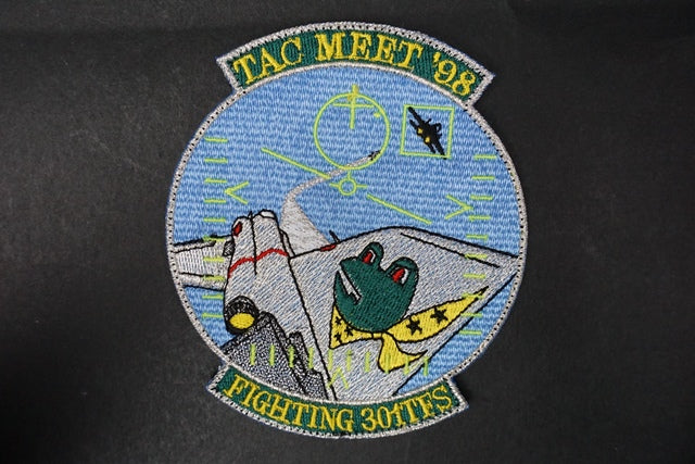 Patch JASDF 301TFS TAC MEET 1998 Sub Patch with hook and loop