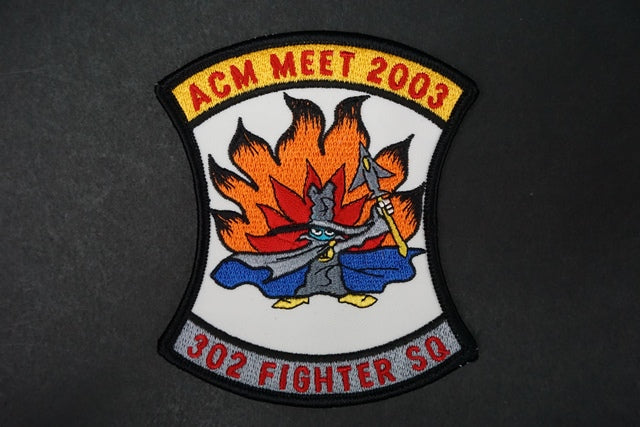 Patch JASDF 302nd Fighter SQ ACM MEET 2003 without hook and loop