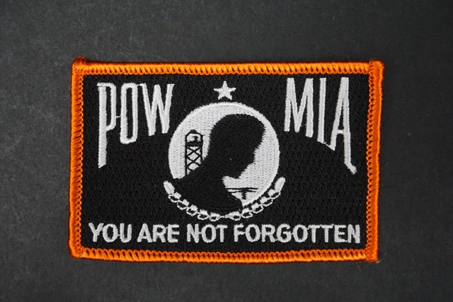 Patch Vietnam War POW MIA You are not forgotten without hook and loop