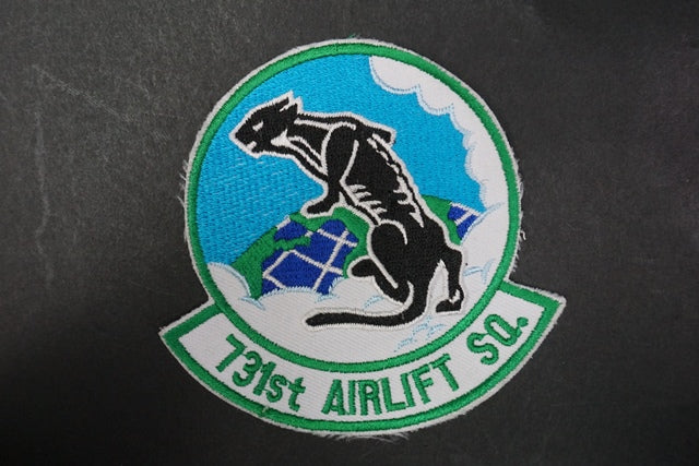 Patch USAF 731st AIRLIFT SQ without hook and loop