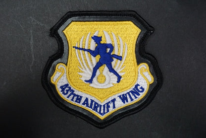 Patch USAF 437th AIRLIFT Wing with hook and loop