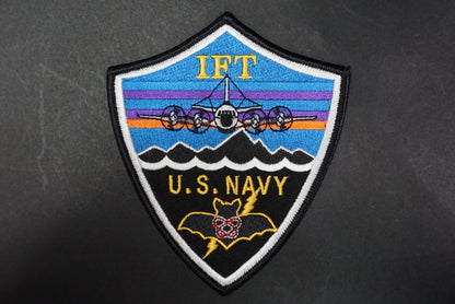 Patch USN IFT AT AVIONICS TECHNITIAN without hook and loop