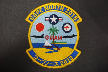 Patch JASDF Cope North 2013 Guam with hook and loop