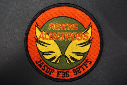 Patch JASDF 92TFS F-36 Aircraft Carrier IBUKI ALBATOSS with hook and loop