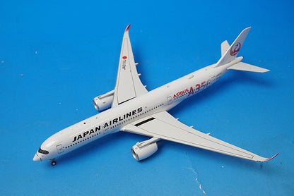 1:400 A350-900 JAL New Tsurumaru Livery First Aircraft Red A350 Logo JA01XJ AV4058 Aviation airplane model