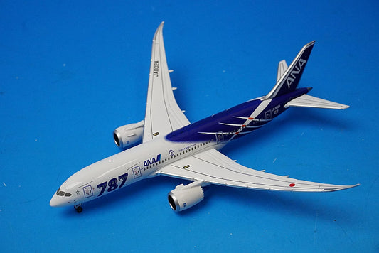 1:500 B787-8 ANA Special Marking Main wing flight attitude JA802A NH50072 ANA airplane model