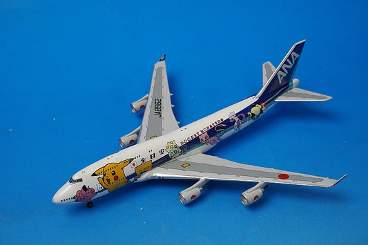 1:400 B747-400 ANA Pokemon Jet International JA8962 2004-030 Big Bird airplane model