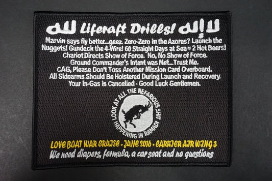 Patch Iraq War LOOK AT ALL THE NEFARIOUS SHIT HAPPENING IN RAMADI without hook and loop