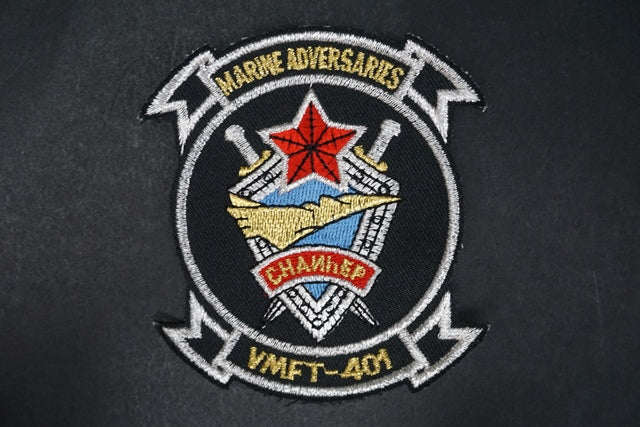 Patch USMC VMFT-401 Marine Adversaries without hook and loop