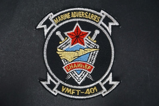 Patch USMC VMFT-401 Marine Adversaries without hook and loop