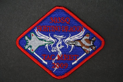 Patch JASDF 303SQ Fighting Dagon TAC MEET 2009 without hook and loop