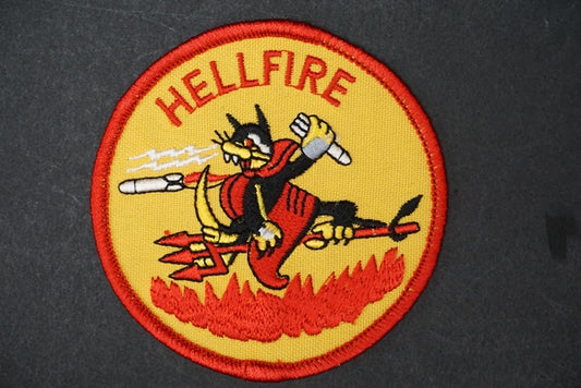 Patch USMC AGM-114 HELLFIRE without hook and loop