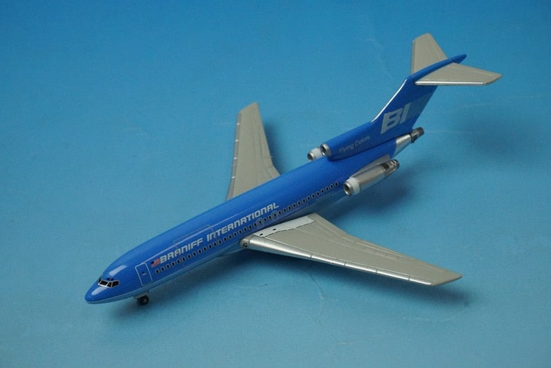 1:400 B727-100 Braniff International Blue N309BN JX033 Jet-x airplane model