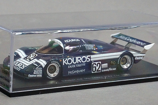 1:43 SPARK S1258 Sauber C8 Mercedes Le Mans 1986 #62