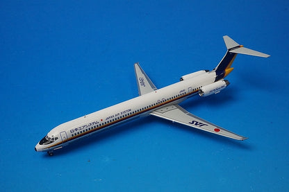 1:200 MD-81 JAS Japan Air System JA8461 EW2M81002 JC Wings airplane model