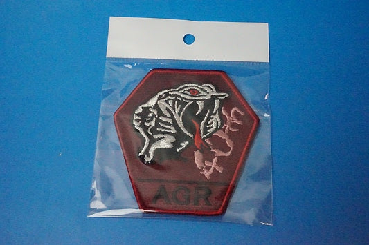 Patch JASDF Aggressor AGR Cobra 40th Anniversary Wine Red with hook and loop