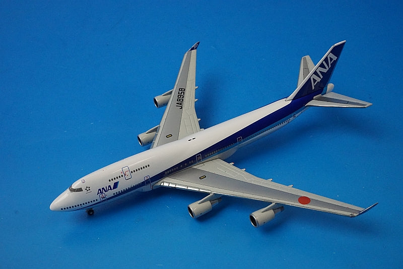 1:500 B747-400 ANA retired international last flight machine JA8958 NH50068 ANA