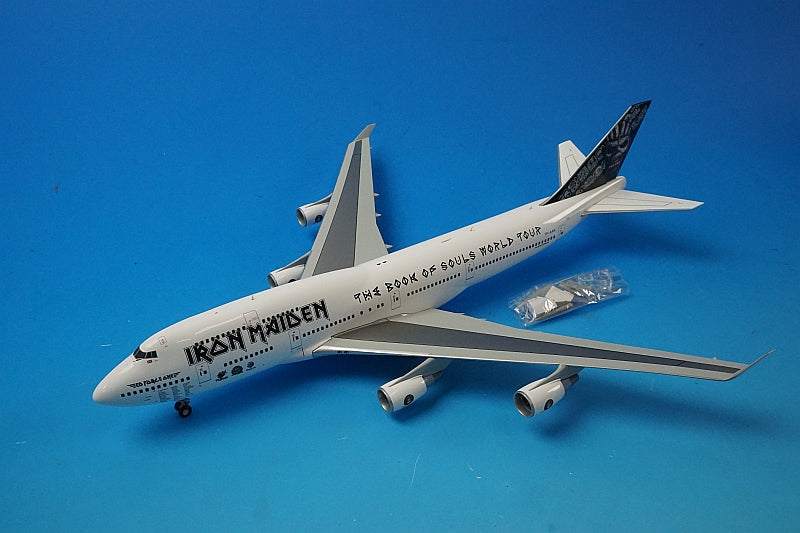 1:200 B747-400 IRON MAIDEN WORLD TOUR 2016 ED FORCE ONE TF-AAK 571609 Herpa