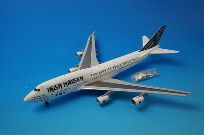 1:200 B747-400 IRON MAIDEN WORLD TOUR 2016 ED FORCE ONE TF-AAK 571609 Herpa