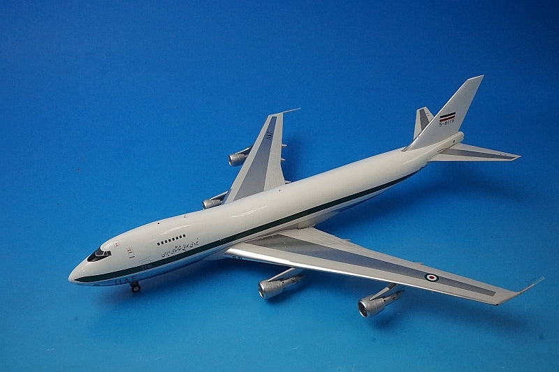 1:200 B747-200F Cargo Imperial Iranian Air Force 1977 #5-8116 IF741IIAF01P INFLIGHT airplane model