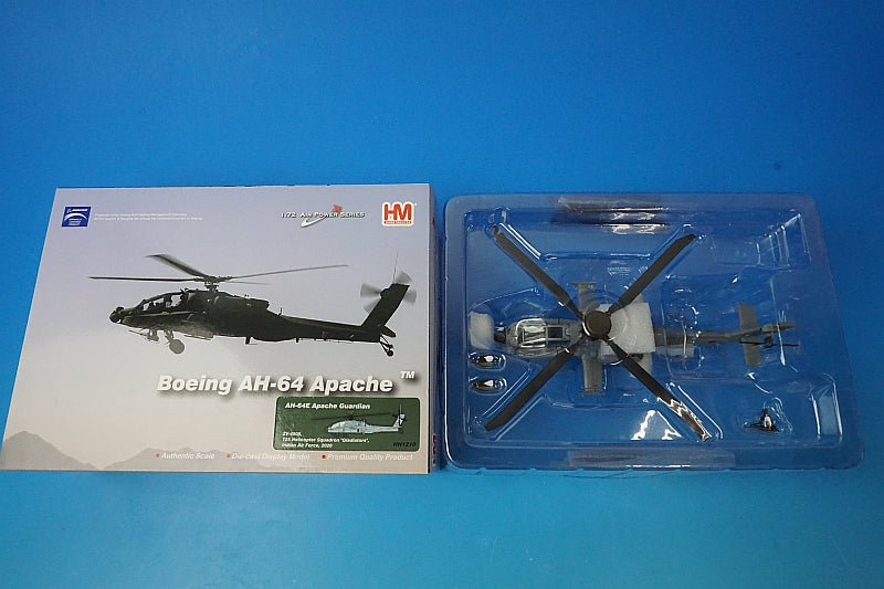 1:72 AH-64E Apache Guardian Indian Air Force 125th Helicopter Squadron Gladiators HH1210 Hobby Master airplane model