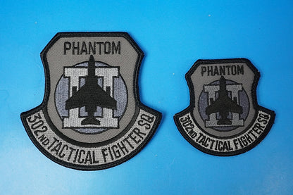 Patch JASDF F-4 Phantom 302TFS Low Visibility with hook and loop 2set