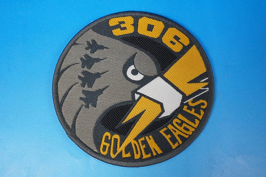 Patch JASDF 306 TFS Wing Golden Eagle Komatsu Base without hook and loop