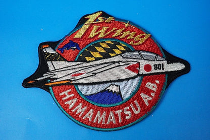 Patch JASDF T-4 1st Wing Hamamatsu base with hook and loop