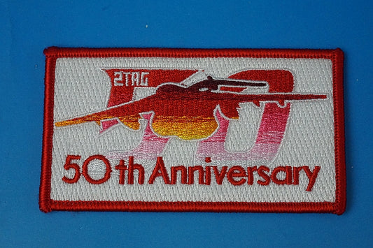 Patch JASDF 2TAG 2nd TAG Iruma Air Base 50th Anniversary without hook and loop