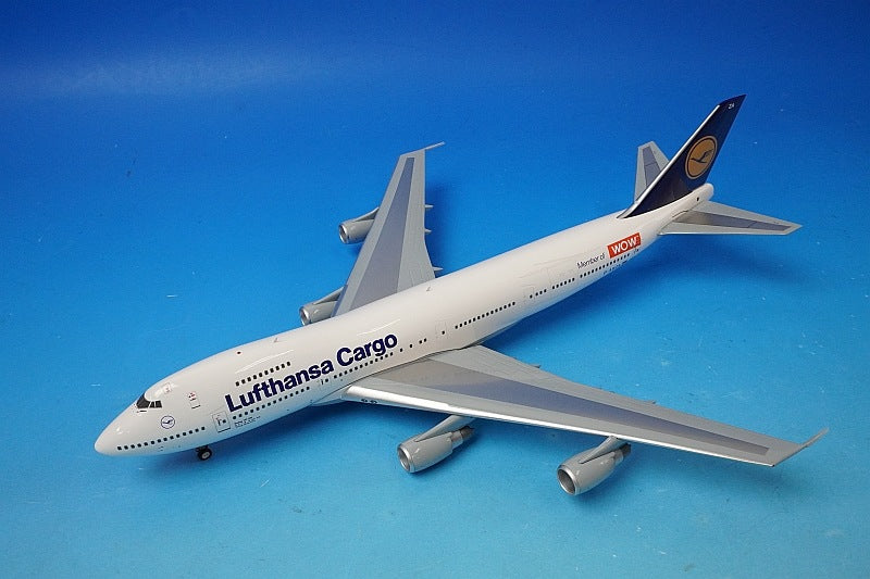 1:200 B747-200 Lufthansa Cargo WOW D-ABZA JF-747-2-022 JFox Models airplane model