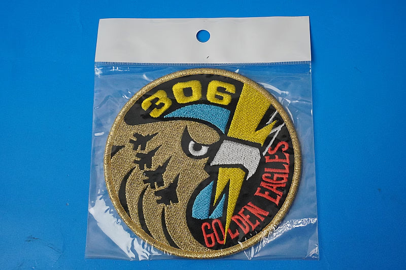 Patch JASDF 306th Tactical Fighter Squadron "Golden Eagles" (No Velcro)