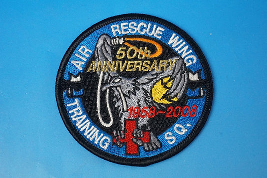 Patch JMSDF Air Rescue Wing 50th Anniversary 1958-2008 without hook and loop