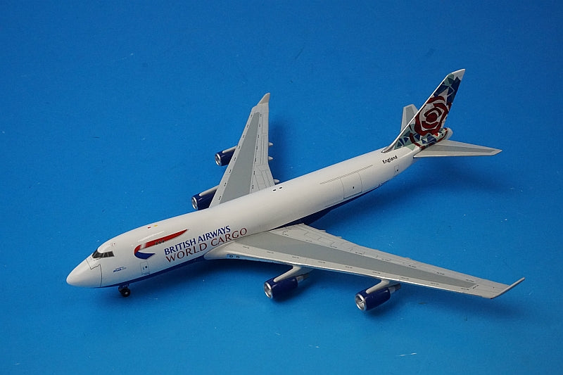 1:400 B747-400F(SCD) British Airways World Cargo Chelsea Rose N495MC Gemini