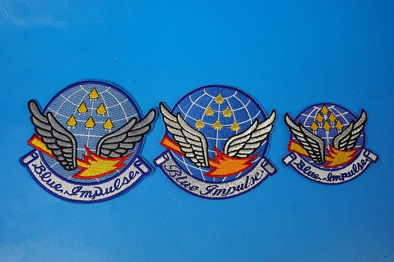 Patch JASDF Blue Impulse Main Patch Large/Medium/Small 3set without hook and loop