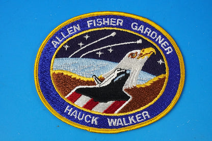 Patch USAF NASA Space Shuttle HAUCK WALKER Discovery without hook and loop