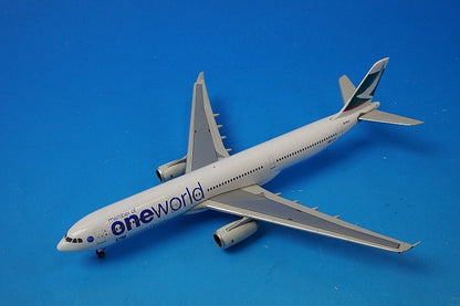 1:400 A330-300 Cathay Pacific Oneworld B-HLU Phoenix airplane model