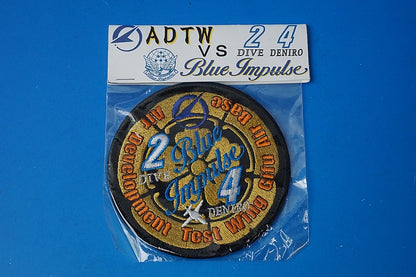 Patch JASDF ADTW VS Blue Impulse 2nd / DIVE 4th / DENIRO Gifu AB without hook and loop