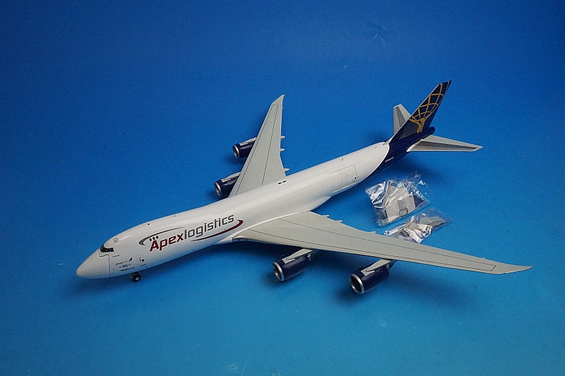 1:200 B747-8F Apex Logistics Atlas Air final Boeing 747 N863GT G2GTI1238 Gemini