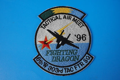 Patch JASDF Fighting Dragon TAC MEET 1996 without hook and loop