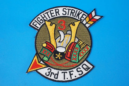 Patch JASDF 3rd TFSQ MISAWA Fighter Strike withour hook and loop