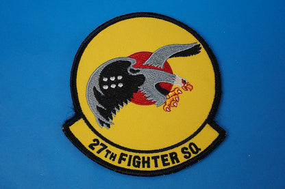 Patch USAF F-22A Eagle 27th Fighter SQ High Visibility with hook and loop