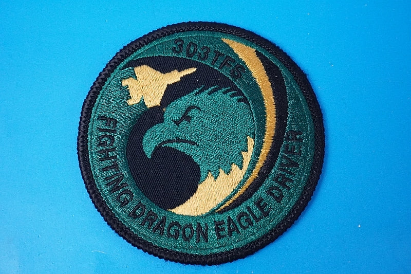Patch JASDF 303TFS Fighting Dragon Eagle Driver Low Visibility without hook and loop