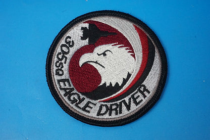 Patch JASDF 305SQ Eagle Driver Red with hook and loop