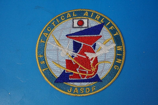 Patch JASDF (Japan Air Self-Defense Force) 1st Transport Air Wing, Komaki Air Base without hook and loop