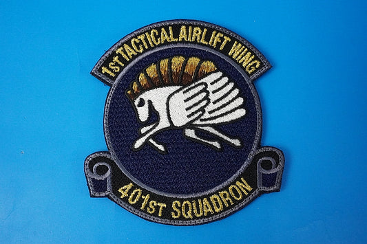 Patch JASDF 1st Tactical Airlift Wing 401st Squadron Komaki A.B. Pegasus high visibility with hook and loop