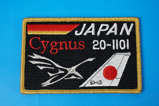 Patch JASDF JAPAN Cygnus #20-1101 B747 Final with hook and loop