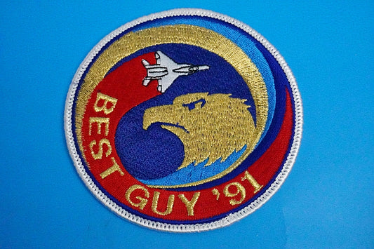 Patch JASDF Eagle Driver BEST GUY'91 without hook and loof