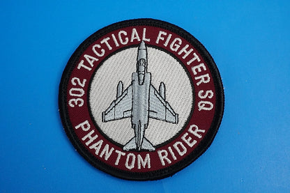 Patch JASDF 302TFS Phantom Rider High Visibility with hook and loop