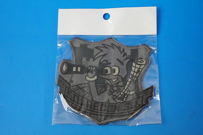 Patch JASDF Air Self-Defense Force 501st Reconnaissance Squadron Hyakuri Base Low Visibility Woodpecker with Velcro